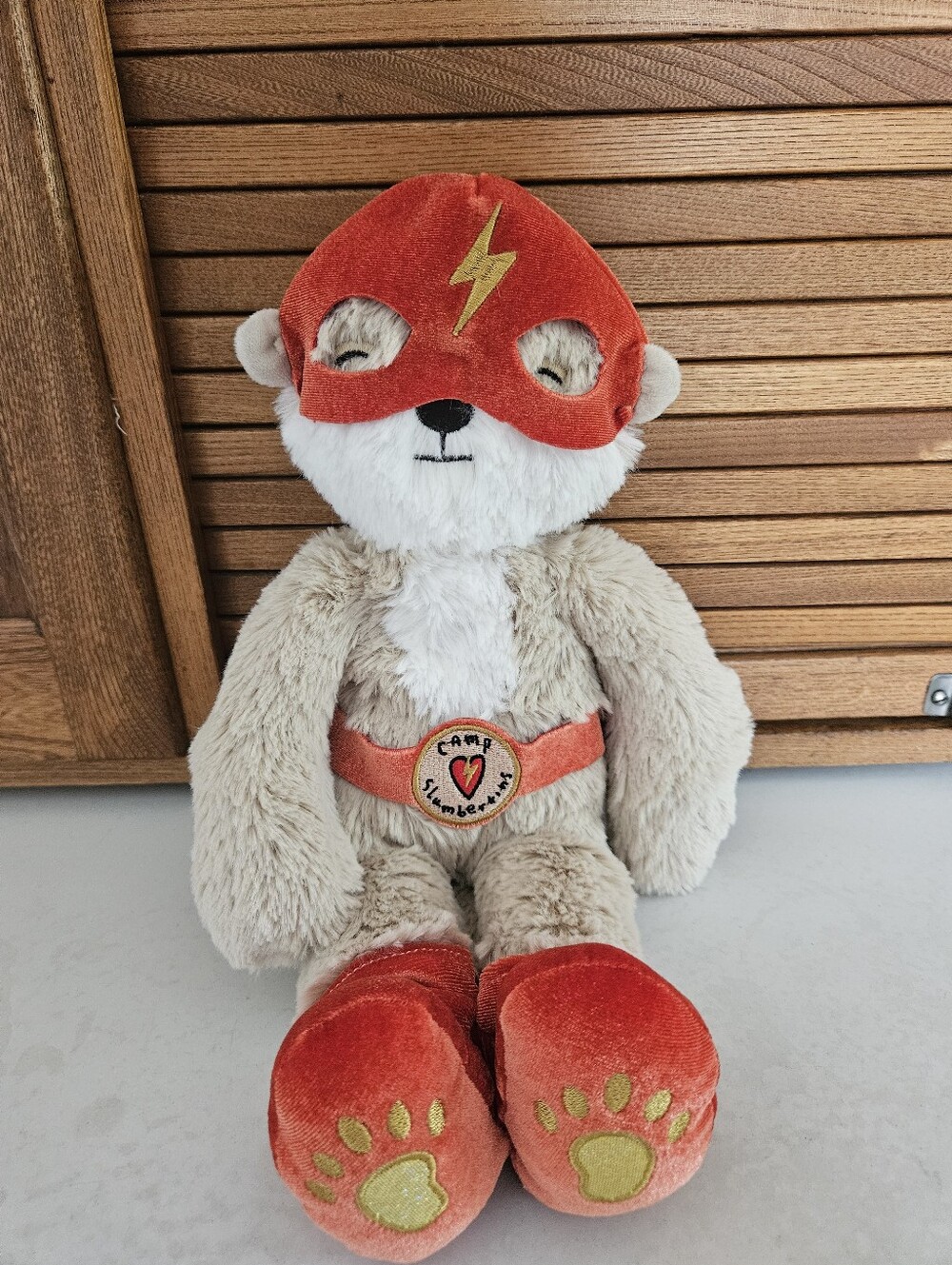Slumberkins Special Edition Hero Camp Plush "Otter Kins"